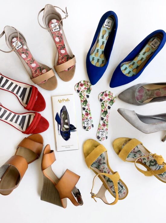 AirPufs: Comfortable Insoles for Summer Shoes