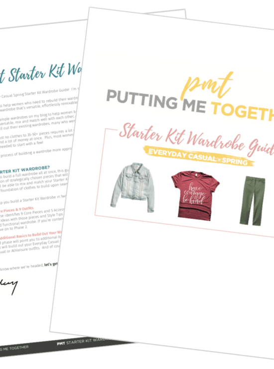 Build a Wardrobe From Scratch - Starter Kit Wardrobe Guide - Everyday Casual Spring