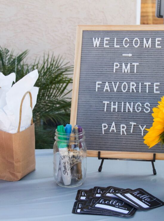 Favorite Things Party Gift Ideas