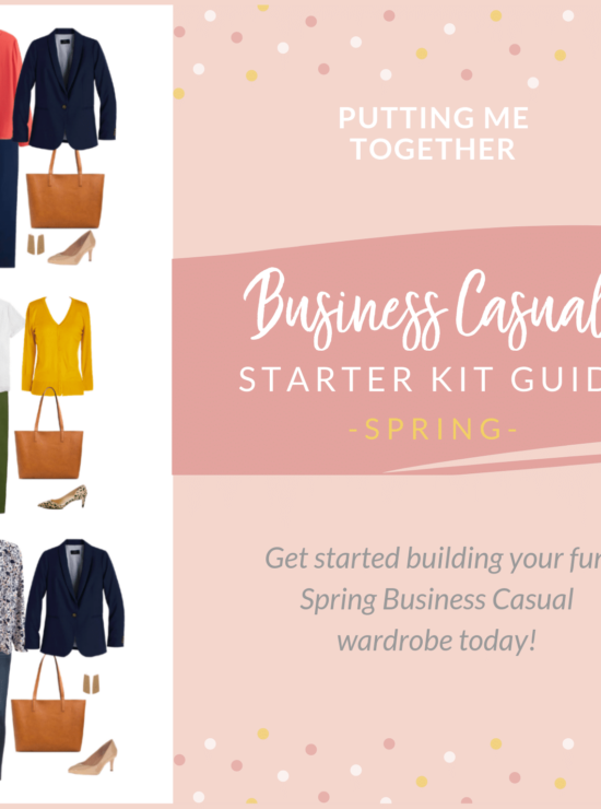 NOW AVAILABLE: Spring Business Casual Starter Kit Wardrobe Guide