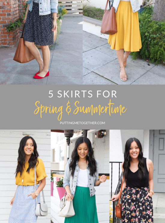 Five Skirts for Spring and Summer