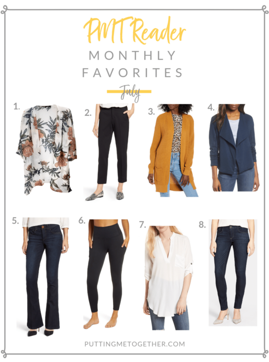 PMT Favorite Clothes July