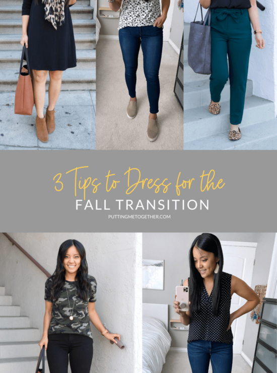 Outfits for the Transition to Fall