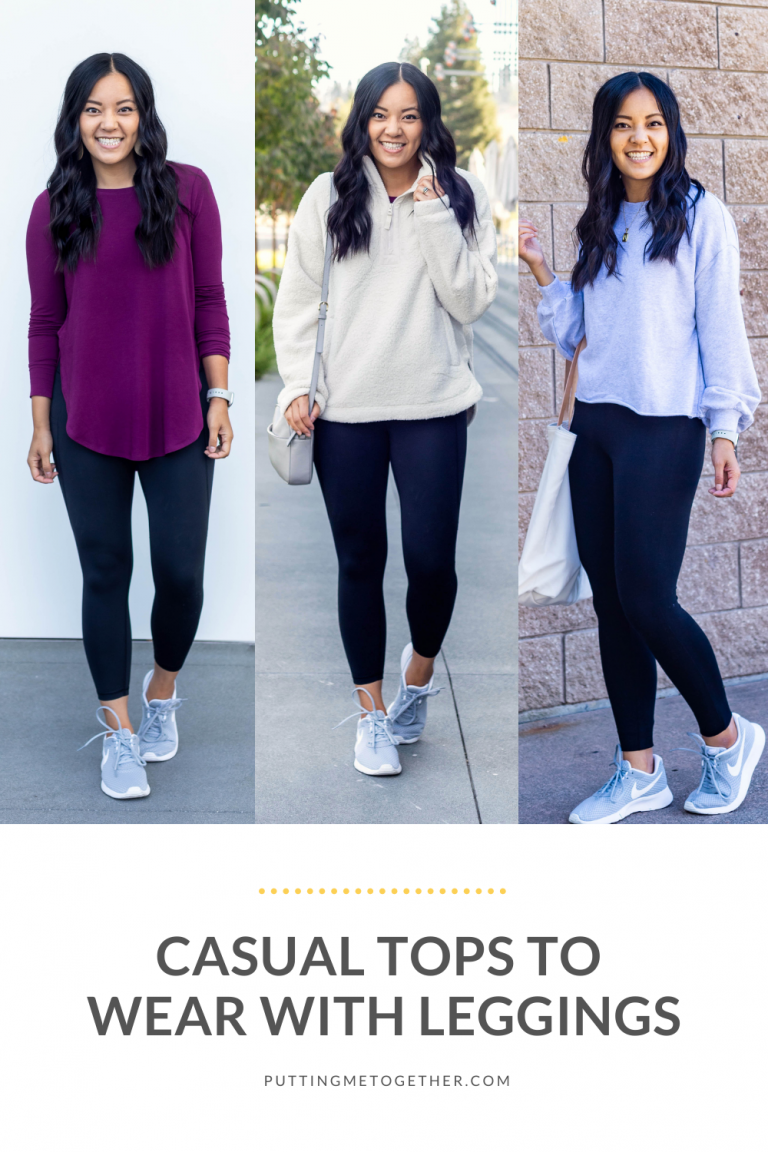 Casual Fall Tops to Wear With Leggings and Feel Stylish