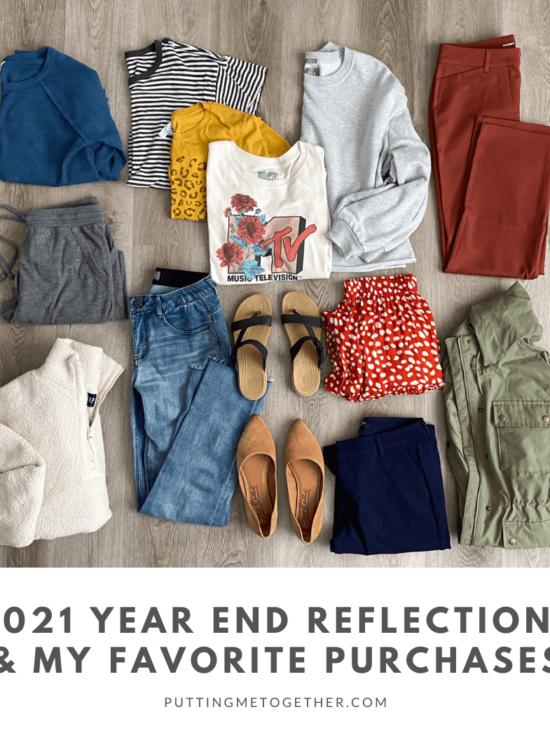 2021 Year End Reflections Putting Me Together Favorite Purchases