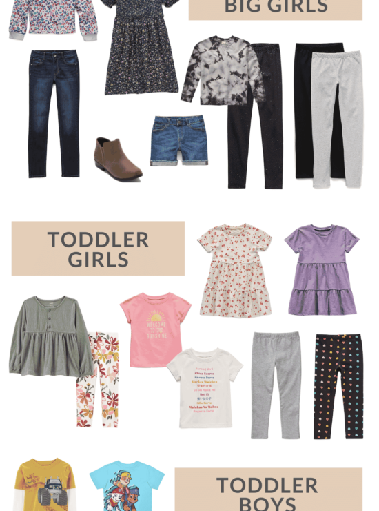 Back-to-School Clothes for Kids