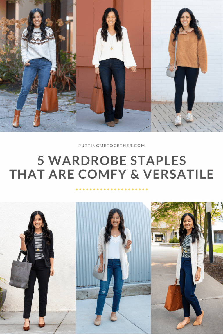 5 Wardrobe Staples That Are Super Comfortable and Versatile
