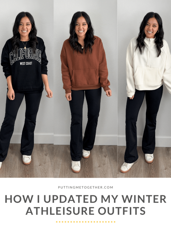 How to Update Winter Athleisure Outfits