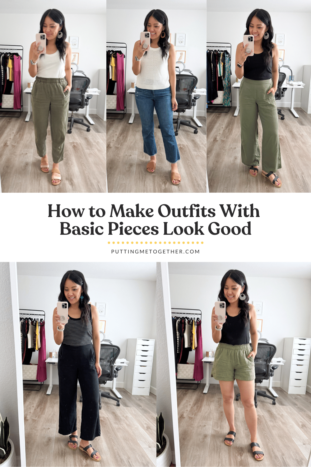 How to Make Outfits With Basic Pieces Look Good