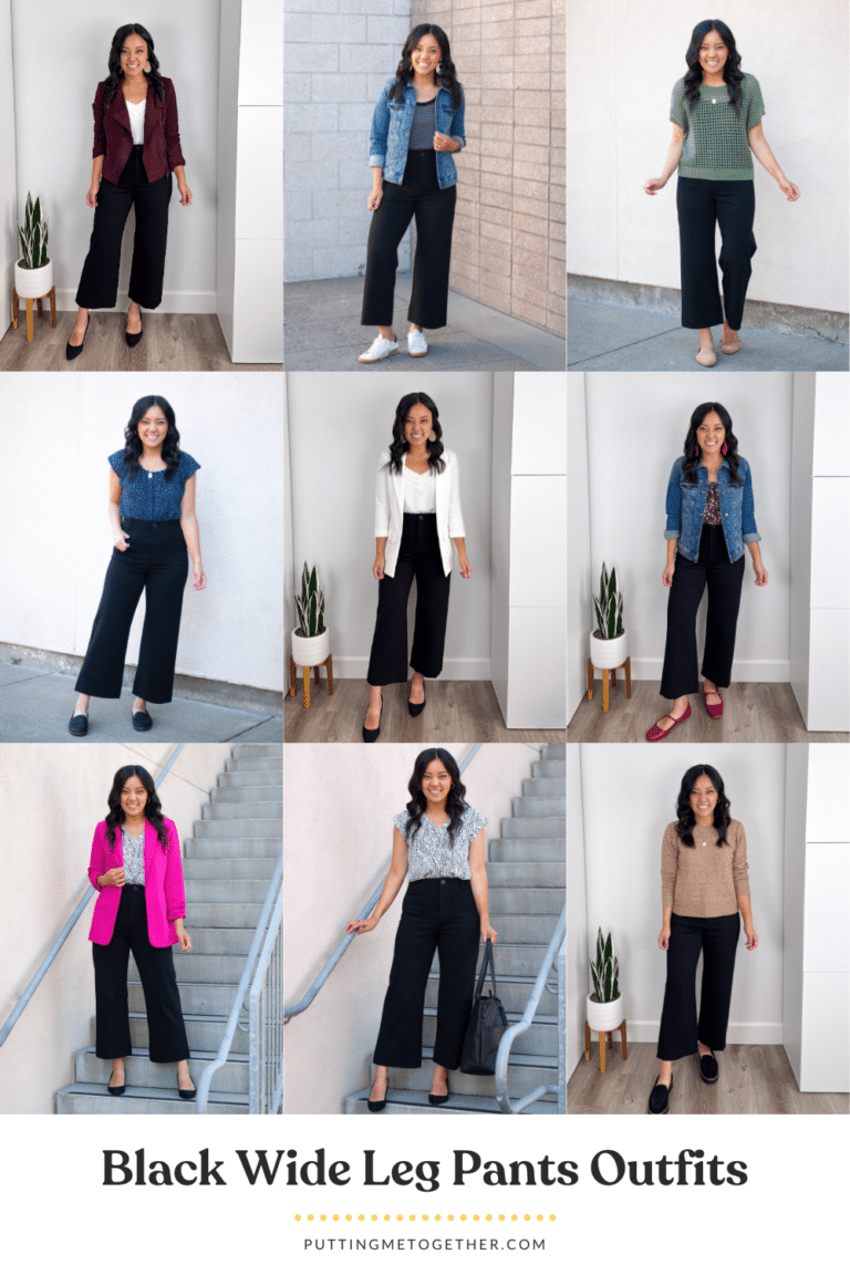 Black Wide Leg Pants main image 1