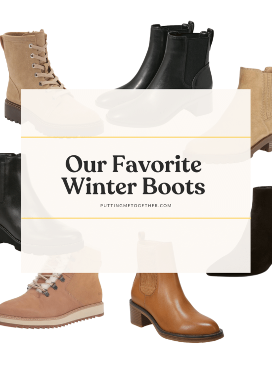 Favorite Winter Boots with Water Resistant Options