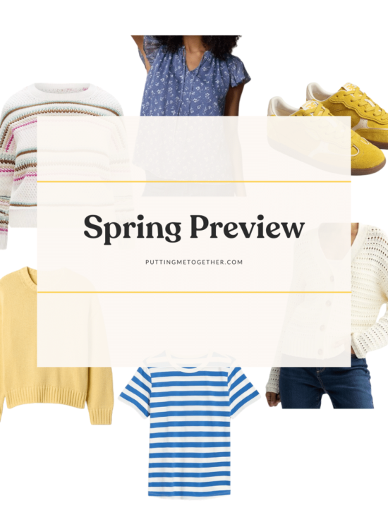 spring preview + putting me together