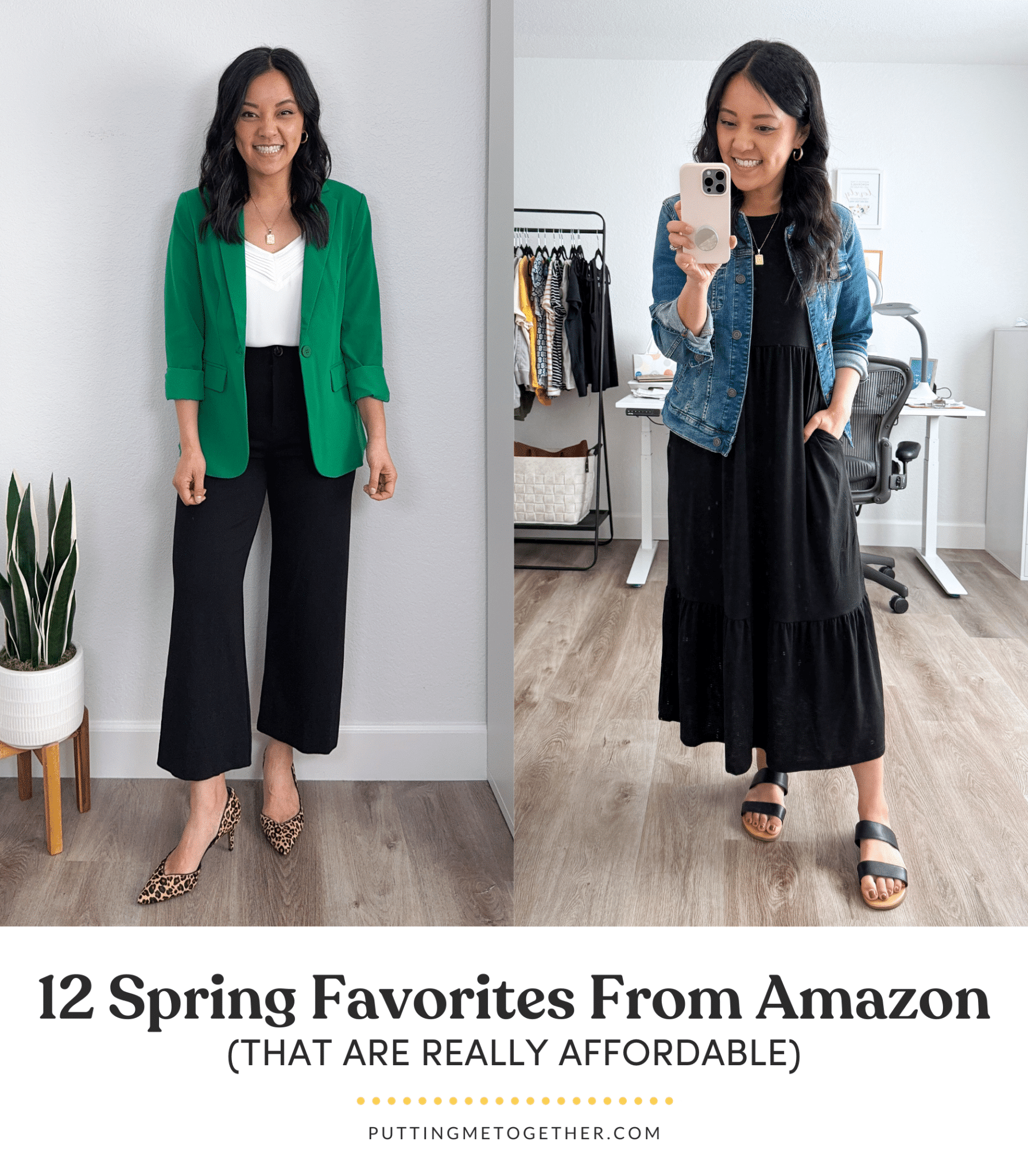 12 really affordable spring favorites from Amazon + Amazon items for spring + putting me together