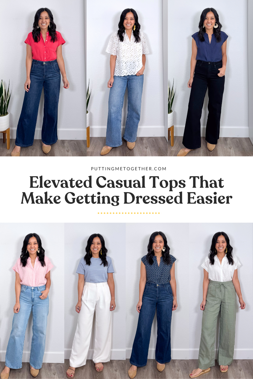Elevated Casual Spring Tops That Make Getting Dressed Easier