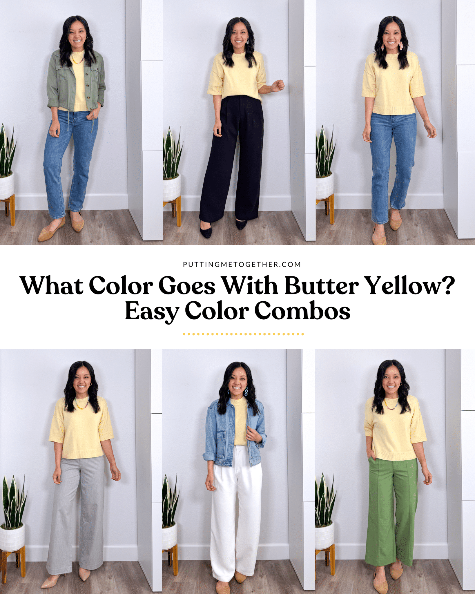 What Color Goes With Butter Yellow? Easy Outfit Ideas + what color goes with butter yellow + putting me together