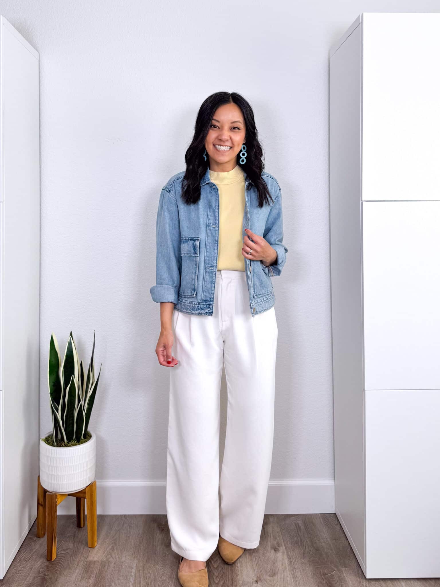 crate and barrel blue dresser Scout Dress Pants