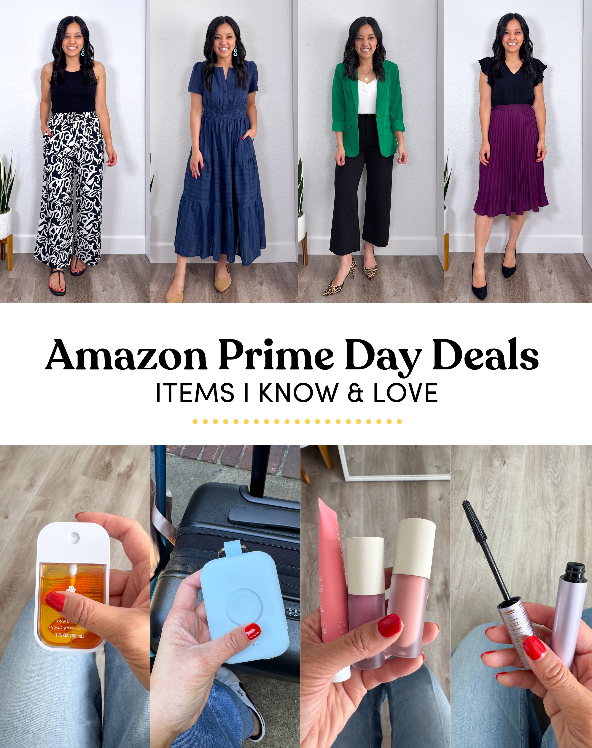 15 Amazon Prime Day Fashion Deals + 15 Helpful Everyday Items You Need to Check Out + amazon prime day + putting me together + tried and true Amazon items i know and love