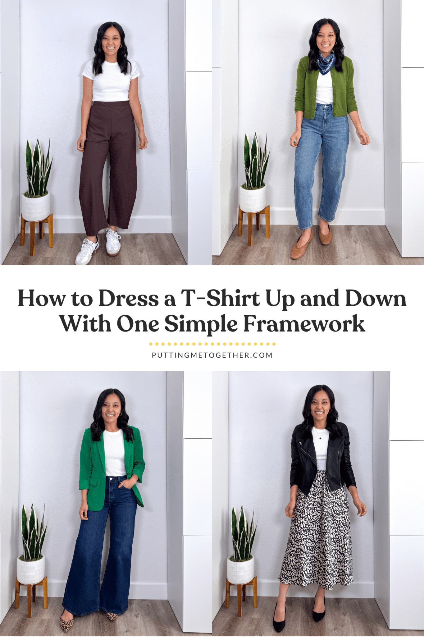 dress up a t-shirt + How to Dress Up a T-Shirt: Easy Styling Tips + putting me together